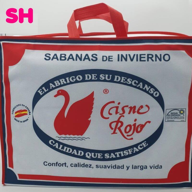 Vega Juego Sabana Cisne Rojo – Salma Hogar